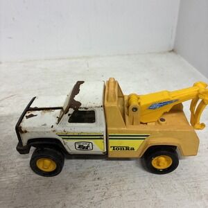 Vintage 1970's TONKA "ERNEST HOLMES" TOW TRUCK Pressed Steel - Made in USA